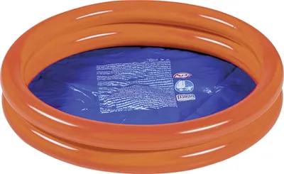 Produktbild von Planschbecken Kinderpool Kinder Aufstellpool 2-Ring-Pool orange