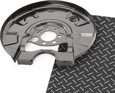 Produktbild von RIDEX Spritzblech Bremsscheibe für VW GOLF III (1H1) Hinten Rechts 1330S0184 Ankerblech