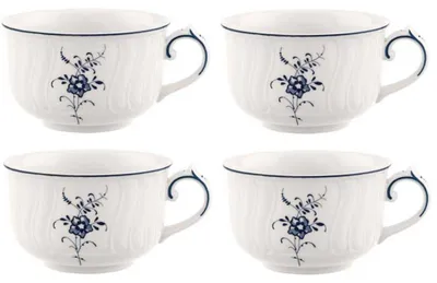 Produktbild von Villeroy & Boch Vieux Luxembourg 4er Set Teetasse 200 ml Porzellan