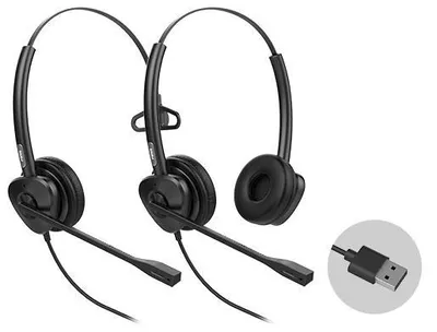 Immagine prodotto di Fanvil HT301-U, cablato, ufficio/call center, 20 - 20000 Hz, 73 g, cuffie, nero