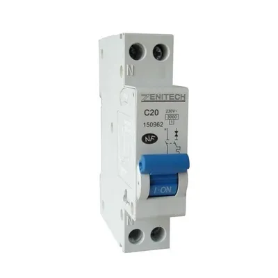 Produktbild von Leitungsschutzschalter Ph/n - 20A Zenitech NF