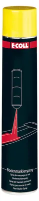 Produktbild von E-COLL Bodenmarkierspray 750ml gelb