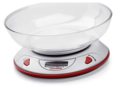 Obrázok produktu pre Elektronická kuchynská váha Telefunken M02556 s nosnosťou 5 kg a odnímateľnou miskou