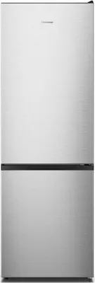 Produktbild von Hisense RB372N4AC2 Freistehende KÃ1/4hl-/Gefrierkombi, 2 TÃ1/4ren, Edelstahldekor, 207 l Nutzinhalt KÃ1/4hlteil, 85 l Nutzinhalt Gefrierteil, 59,5 cm Breite, LED-Display, , 235 kWh/Jahr, 4 Sterne, 39 dB Geräuschemissionen, NoFrost-System