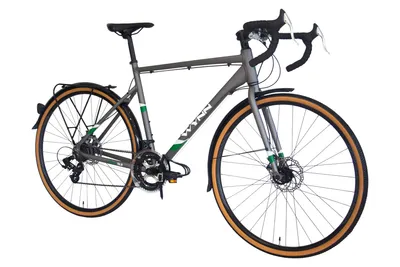 Produktbild von WYNN Gravelbike Gravel 28 Zoll GRL5.1 grau Rahmenhöhe 57 cm 14 Gänge Schutzbleche