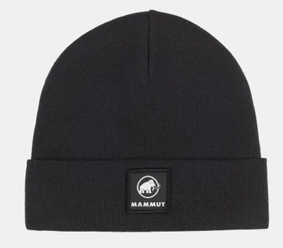 Image de Fedoz Beanie, casquette unie - Mammut, couleur:black, taille:one size