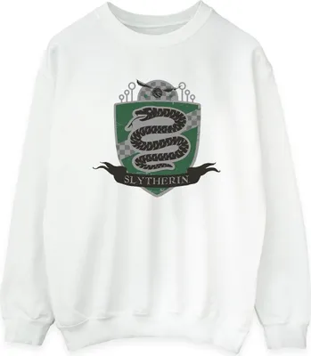 Produktbild von Harry Potter - "Slytherin" Sweatshirt für Damen BI21354 (S) (Weiß)