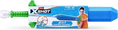 Immagine prodotto di X-Shot Water Warfare Foam Sword Blaster S1, 2in1 Scatola aperta, in blocco, 12 pezzi ZURU GERMANIA