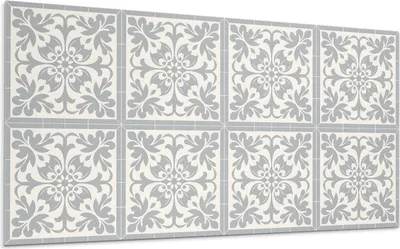 Produktbild von Pflanzenmuster Auf Fliesen – Selbstklebende Fliesen – Wandverkleidung – Wandpaneel – PVC Fliesen – Vinylflisen – PCV Flisen – Selbstklebend – Wanddeko –100 x 50 cm