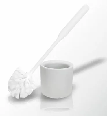 Produktbild von Moderne Toilettenbürste Weiss 35x11cm