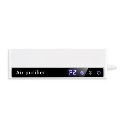 Produktbild von Luftreiniger fuer Schlafzimmer zu Hause, 4 Arbeitsmodi, entfernen Staub, Rauch, Geruch, Formaldehyd, Milben, negative Ionen, Ozongenerator, tragbarer Raumluftreiniger fuer Schlafzimmer, Buero, Wohnzimmer, Auto