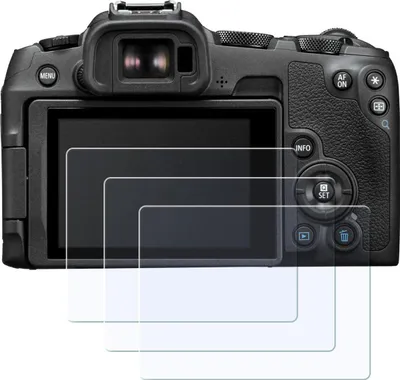 Produktbild von Display-Schutzglas für Canon EOS R8, R50 – 0,3 mm 9H gehärtetes Glas 3 Stück