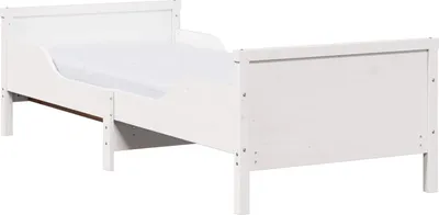 Zdjęcie produktu dla Rama łóżka z rozsuwanym materacem Biały 80 x 200 cm