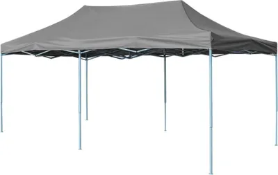 Produktbild von Pop-Up-Partyzelt Faltbar 3x6 m Anthrazit