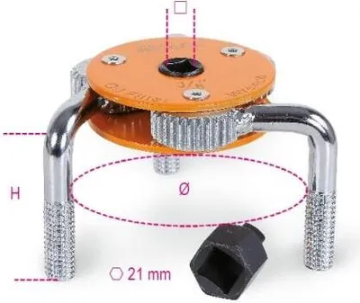 Produktbild von Beta klucz samonastawny do filtrów oleju