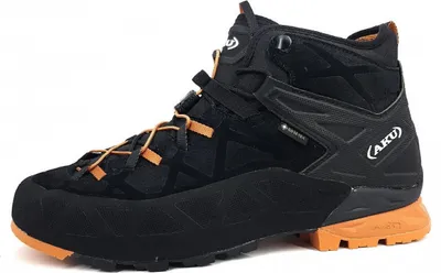 Produktbild von AKU Rock DFS Mid GTX Sportschuhe Herren Wanderschuhe Schwarz Freizeit, Schuhgröße:EUR 44 | UK 9.5
