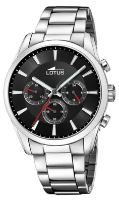 Produktbild von Lotus Herren Uhr Classic Elegant Edelstahl Armbanduhr silber UL18922/3