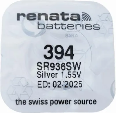Produktbild von Renata 394 SR936SW Uhrbatterie 1 55V Uhrzubehör 785618355802
