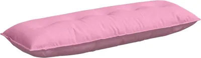 Obrázok produktu pre vidaXL Zadný vankúš ružový 140 x 19 x 50 cm látka