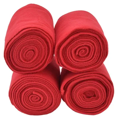 Productafbeelding van Paardbeschermers 4 Stuks - Ademend - Slijtvast - Zelfklevende Band - Bescherming voor Pezen/Ligamenten - Lichtgewicht Materiaal - Beenscherming