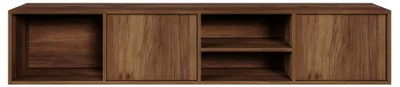 Produktbild von Selsey Sanva - TV-Hängeboard 2-türig, Warmia Walnuss, 200 cm