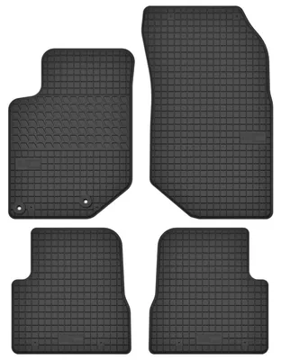 Produktbild von Gummi-Fußmatten für Citroen C4 III 2020- (Schrägheck) – 4-tlg, Schwarz, passgenau – Wielganizator SolidTread