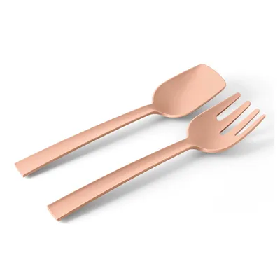 Produktbild von BLIM+ Paestum Salatbesteck / Salatgabel und Löffel 29,3 cm - Salatzubehör