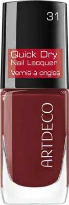 Produktbild von ARTDECO Quick Dry Nail Lacquer 31 - Confident Red, 10 ml, Rot, Confident Red, Färbung, Glanz, Flasche