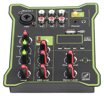 Image de Mixeur portable, réactivité rapide, excellente qualité de réglage, calcul précis, 5 canaux