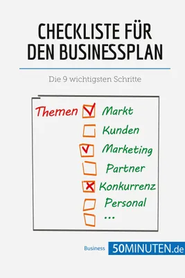 Produktbild von Checkliste für den Businessplan
