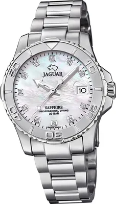 Produktbild von Jaguar Edelstahl Damen Uhr Analog Fashion silber Cosmopolitan D2UJ870/1