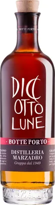 Produktbild von Diciotto Lune Botte Porto | Grappa von Marzadro | 0,2l. Flasche