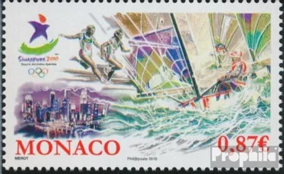 Produktbild von Briefmarken Monaco 2010 Mi 3002 (kompl.Ausg.) postfrisch Olympische Jugendspiele