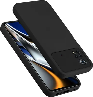 Obrázek produktu pro Cadorabo Case for Xiaomi Poco X4 Pro Silicone Mobile Phone Case Liquid Silicone Case, Scratch and Shock Resistant Protective Case for Xiaomi Poco X4 Pro
