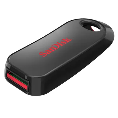 Zdjęcie produktu dla SanDisk 00183585, 64 GB, USB Typu-A, 2.0, Łożysko tulejowe, 6,1 g, Czarny, Czerwony