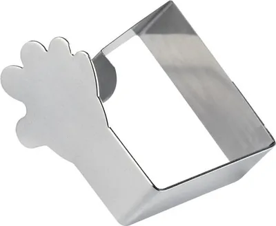 Produktbild von d-c-fix Tischtuchklammer silber Hand 4 Stück