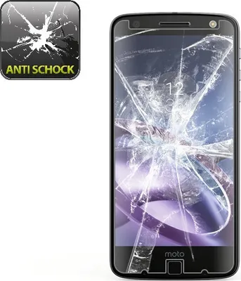 Produktbild von 4x Panzerfolie für Motorola Moto Z ANTI-SCHOCK Displayschutzfolie MATT