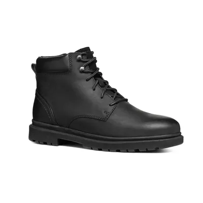 Image de GEOX Boots ANDALO, cuir lisse, noir, homme