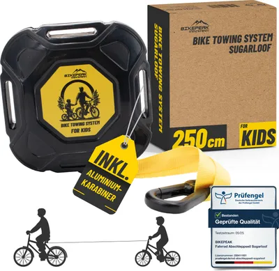 Produktbild von BikePeak Fahrrad Abschleppseil Sugarloof 250cm
