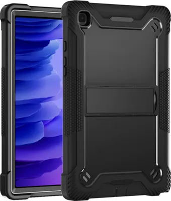 Produktbild von Schutzhülle für Samsung Galaxy Tab A7 10.4 2020, 3 Schichten mit Ständer Strapazierfähig Hülle für Galaxy Tab A7 10.4 Zoll Schwarz