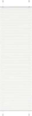 Produktbild von Plissee Weiß 65x200 cm Stoffbreite 64,4 cm Polyester