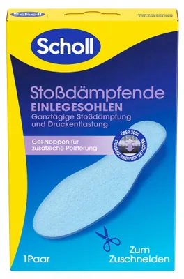 Image de Semelles absorbantes de Scholl, contenant plus de 3000 microbilles de gel pour un confort optimal tout au long de la journée