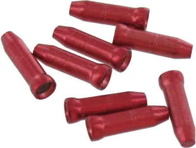 Produktbild von VAR 200 Stück Zugendkappen FR-01940 Rot 200 Rot - saubere Zugabschlüsse für S...