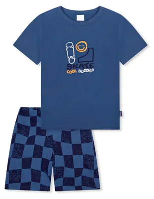 Produktbild von Schiesser Jungen Pyjama Nightwear atlantikblau - Größe 104