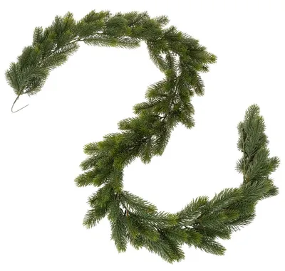 Produktbild von Künstliche Tannenzweig-Girlande für Weihnachtsdekoration und Festlichkeiten