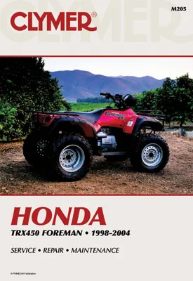 Produktbild von Honda TRX450 Foreman Series ATV (1998-2004) Service Repair Manual