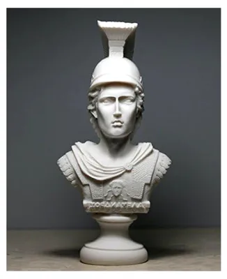 Produktbild von Büste von Alexander dem Großen, Alabaster, 19 cm