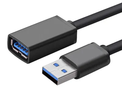 Produktbild von USB 3.0 Kabelverlängerung Stecker-Buchse 0,3m Schnell