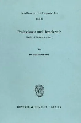 Produktbild von Positivismus und Demokratie.