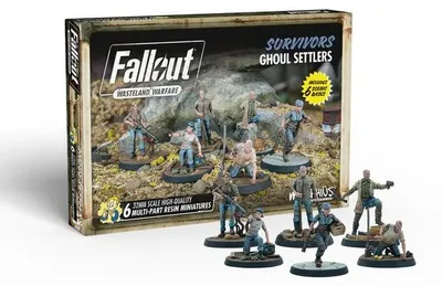 Image de Fallout Wasteland Warfare Ghoul Colonisateurs Le Marais